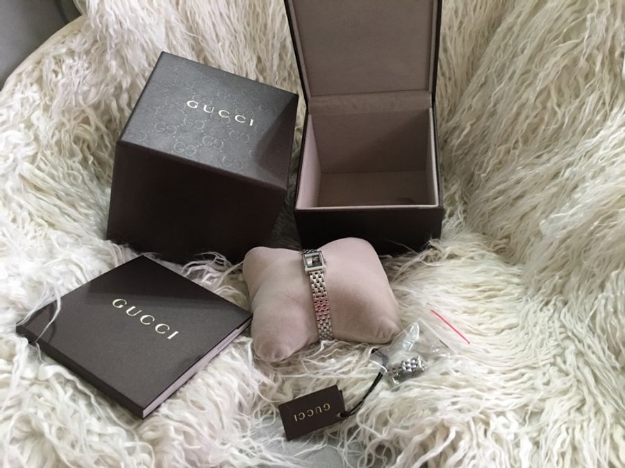 二手 Gucci G frame 鑲鑽9分克拉-4