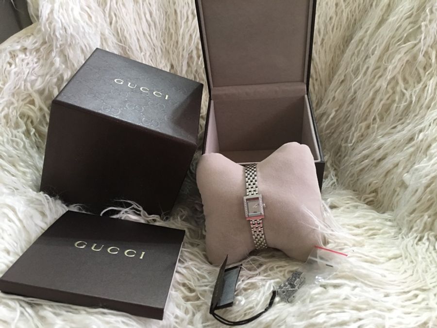 二手 Gucci G frame 鑲鑽9分克拉-22