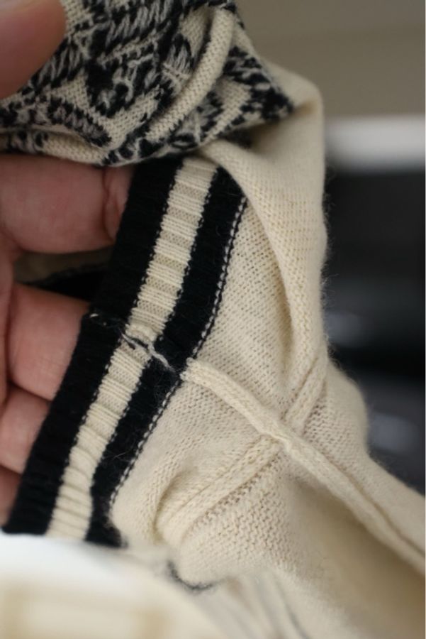 Dior一箭穿心Punk系列翻领Polo短袖衫针织衫-12