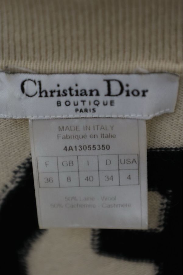 Dior一箭穿心Punk系列翻领Polo短袖衫针织衫-17