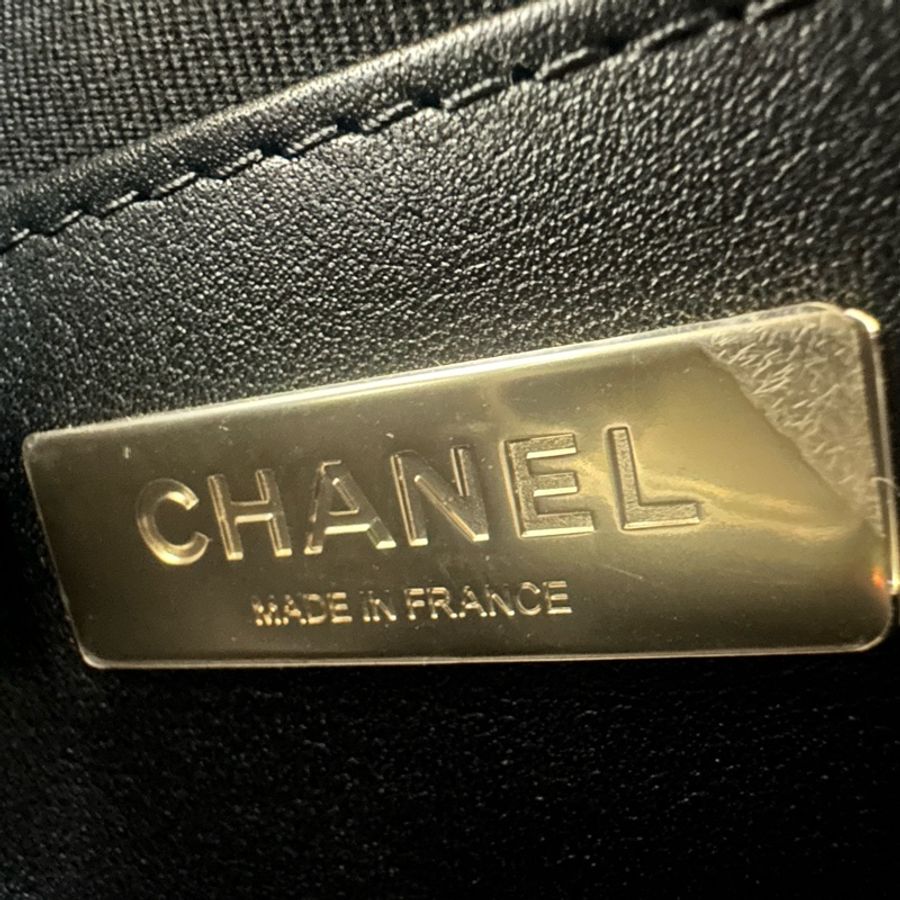 【完整全配+購證】Chanel 24C 限量星星包 (小號)經典黑色尼龍材質 晶片款-4