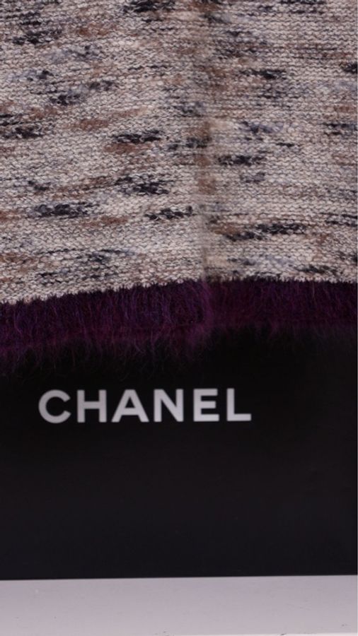 Chanel 99年春夏秀款混色针织背心半裙外套开衫三件套-66