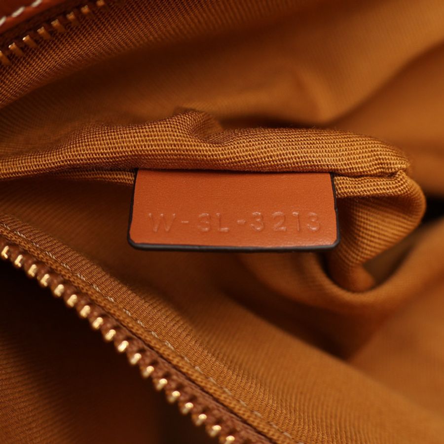 CELINE 賽琳 Horizontal Cabas肩背包 棕色 TRIOMPHE帆布 牛皮 (無鎖頭) 197912BZJ.04LU-4