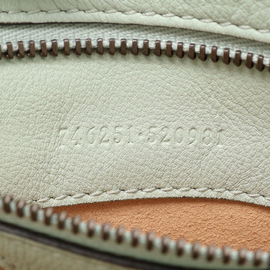 GUCCI 古馳 Diana Bamboo small 肩背包 綠色 牛皮 746251 746251-4