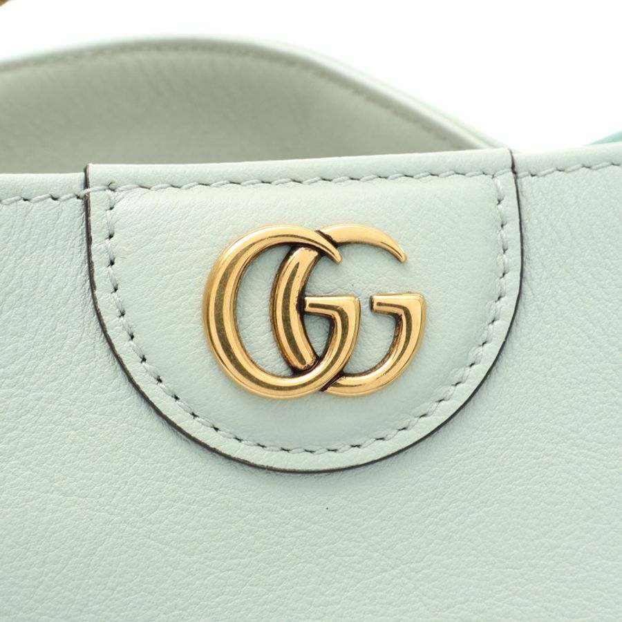 GUCCI 古馳 Diana Bamboo small 肩背包 綠色 牛皮 746251 746251-7