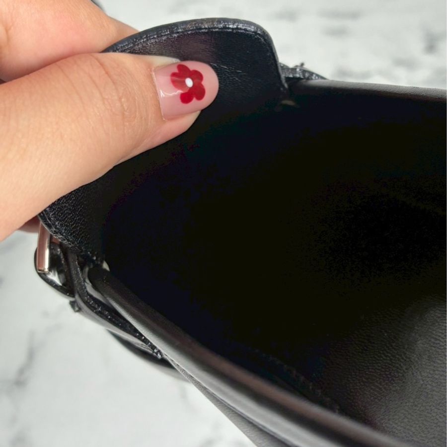 LV黑白/花紋圓形logo樂福鞋👞38-17