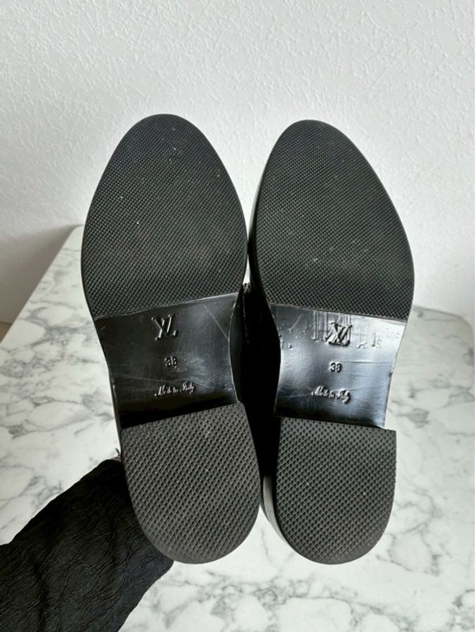 LV黑白/花紋圓形logo樂福鞋👞38-48