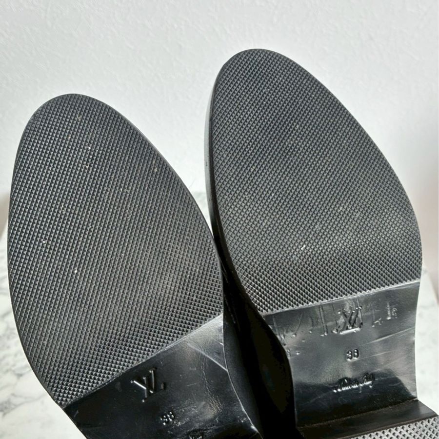 LV黑白/花紋圓形logo樂福鞋👞38-51