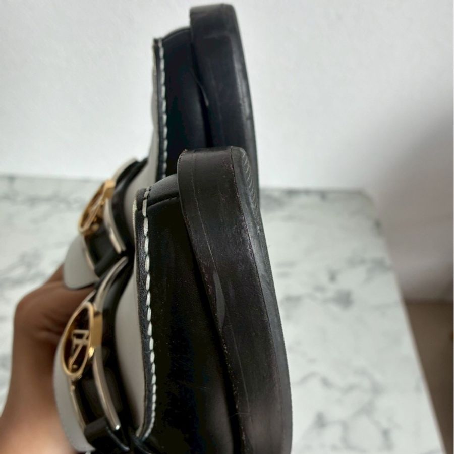 LV黑白/花紋圓形logo樂福鞋👞38-54