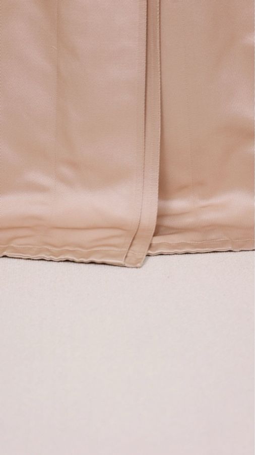 Chanel双层翻领卡其色双排扣风衣外套-11