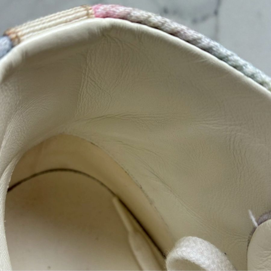 Chanel 絢彩白雙C高筒鞋38.5-42
