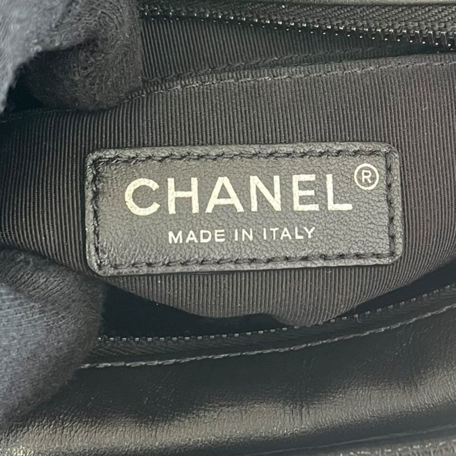 【美收精品】CHANEL香奈兒 Gabrielle de So Black 雙鍊條流浪包 / 斜背包 (小號) 5-742-14