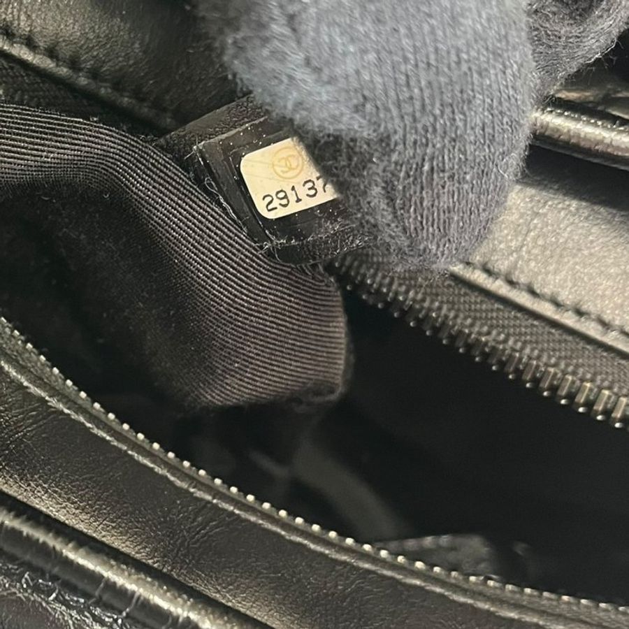 【美收精品】CHANEL香奈兒 Gabrielle de So Black 雙鍊條流浪包 / 斜背包 (小號) 5-742-15