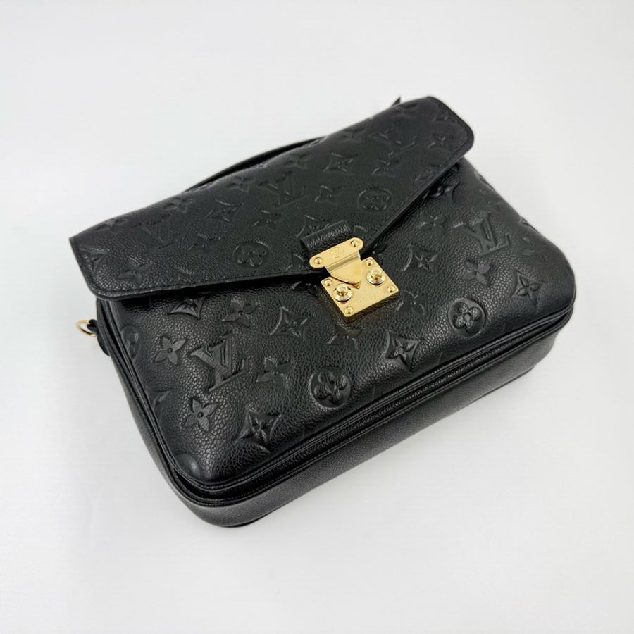 LV黑色Pochette Metis郵差包M41487-5