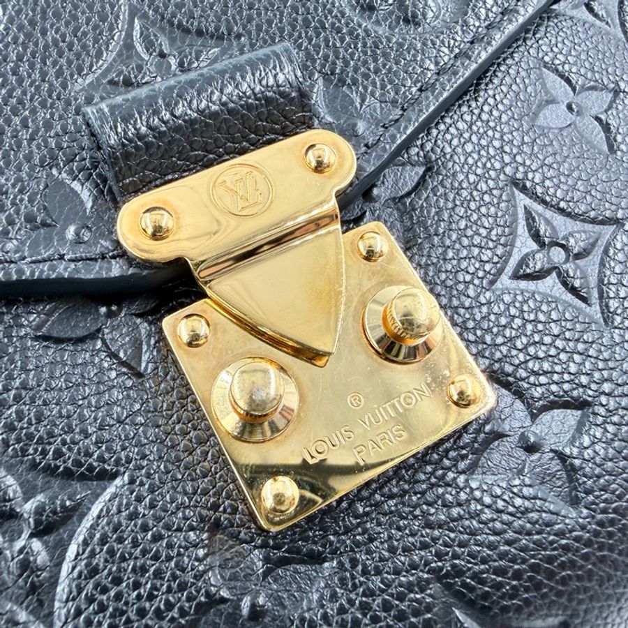 LV黑色Pochette Metis郵差包M41487-10