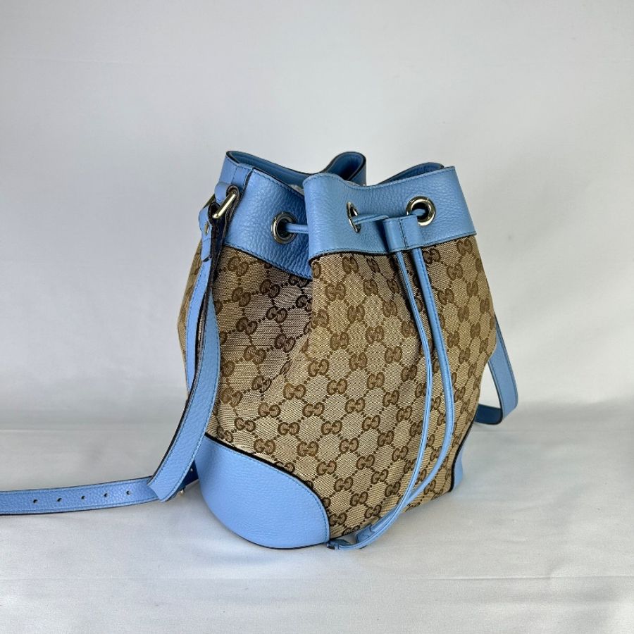 Gucci 雙G 中號水桶包-7