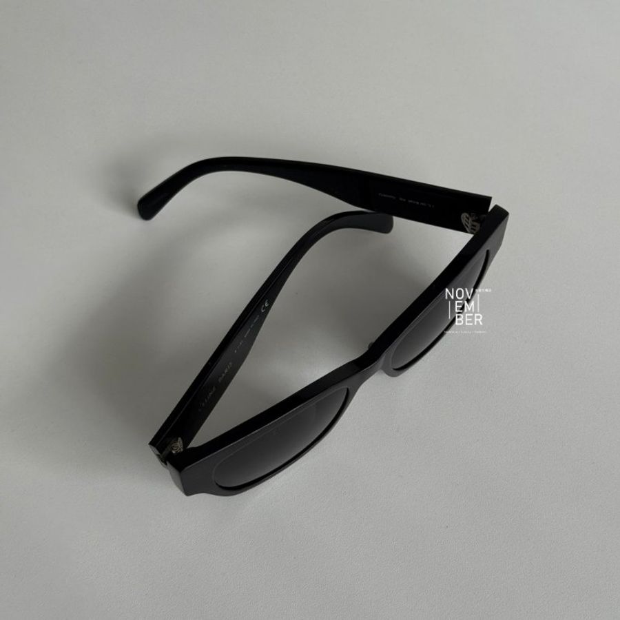 99新 🆕 Celine 瑟琳 Logo墨鏡 黑色-6