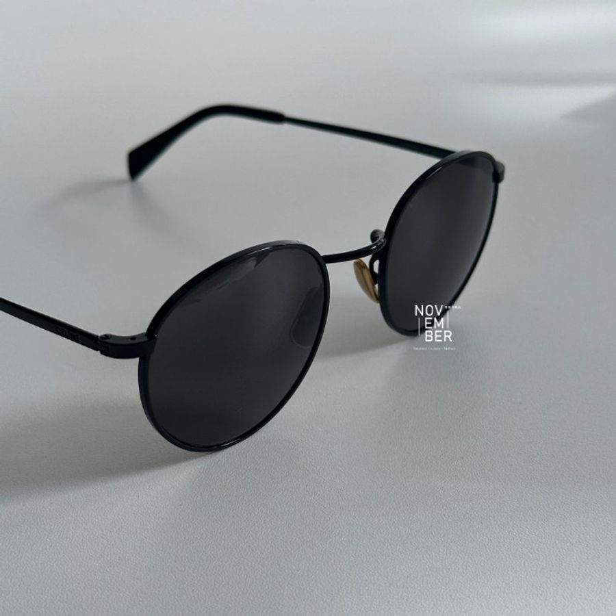 99新🆕 Celine 瑟琳 黑色圓框墨鏡-5