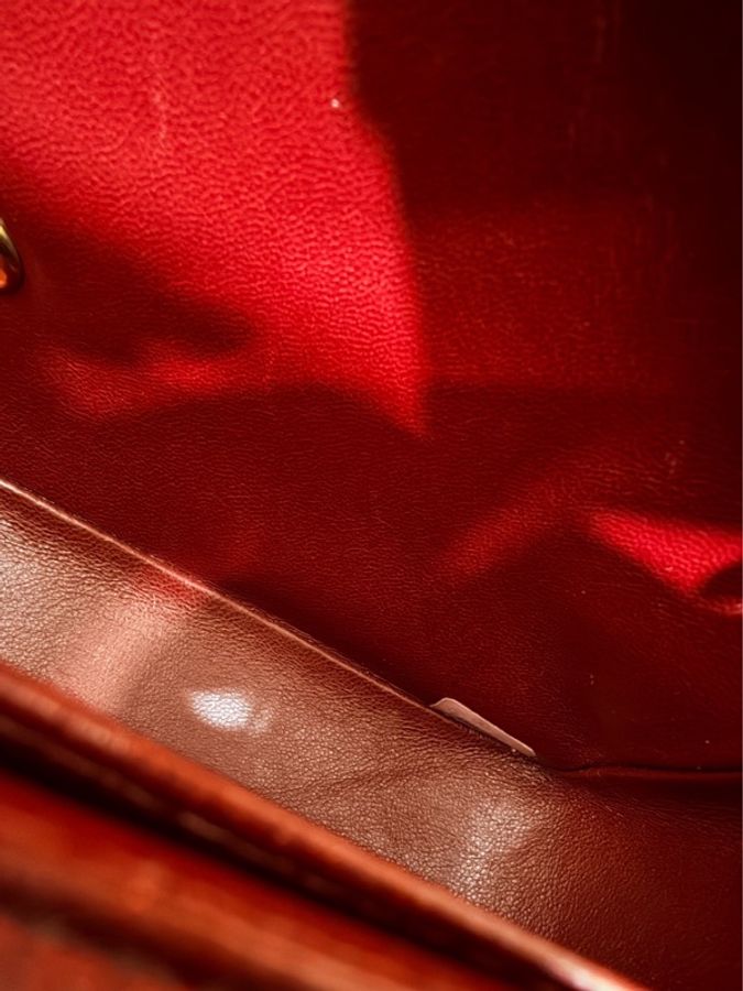 Chanel 香奈兒 handle kelly CF 黑金 手提包 肩背包-22