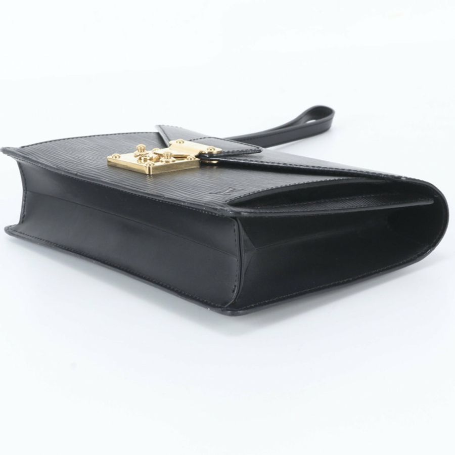 路易威登 Epi Serie Dragonne Pochette M52612 皮革第二包手拿包手拿包男式-3