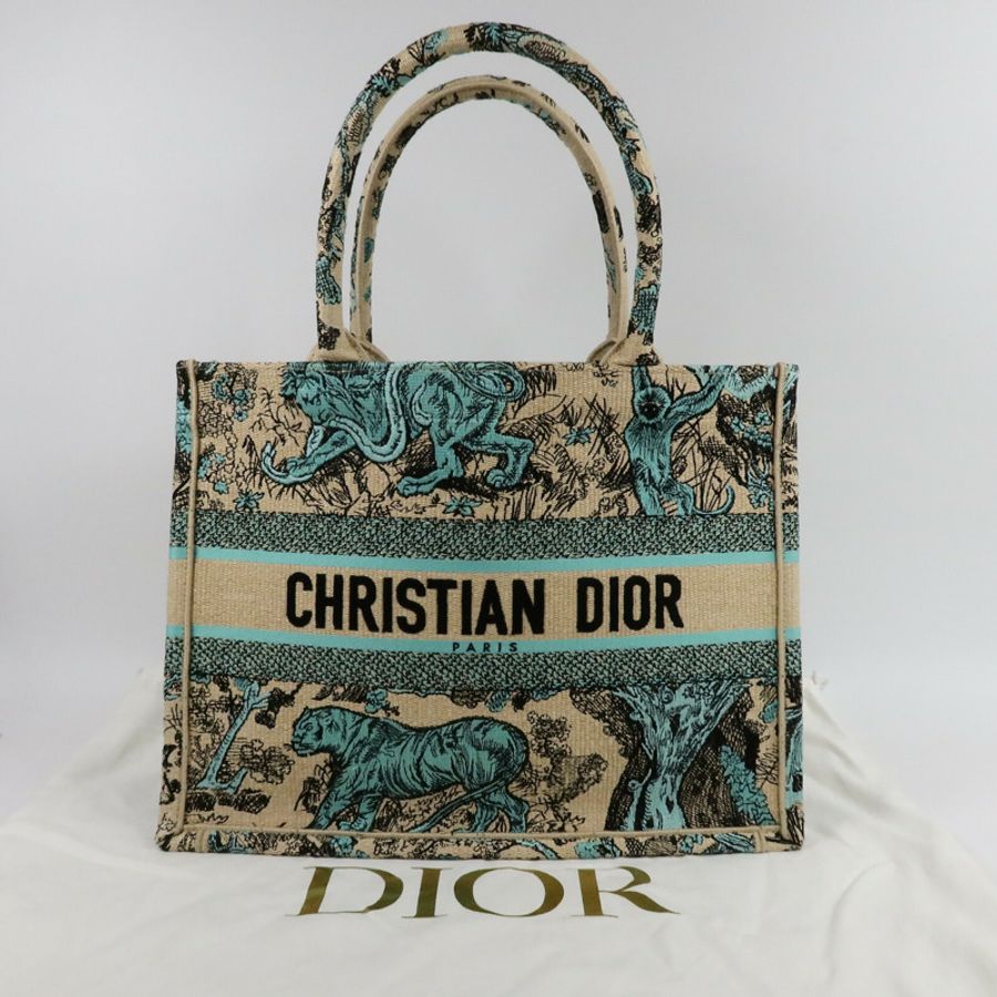 Dior 帆布Book Tote Medium肩背袋-8