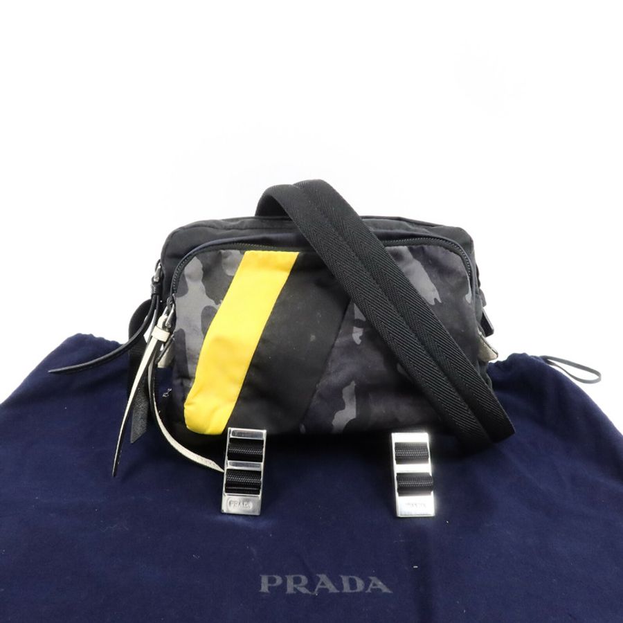 PRADA 尼龍Shoulder Bag肩背袋-9