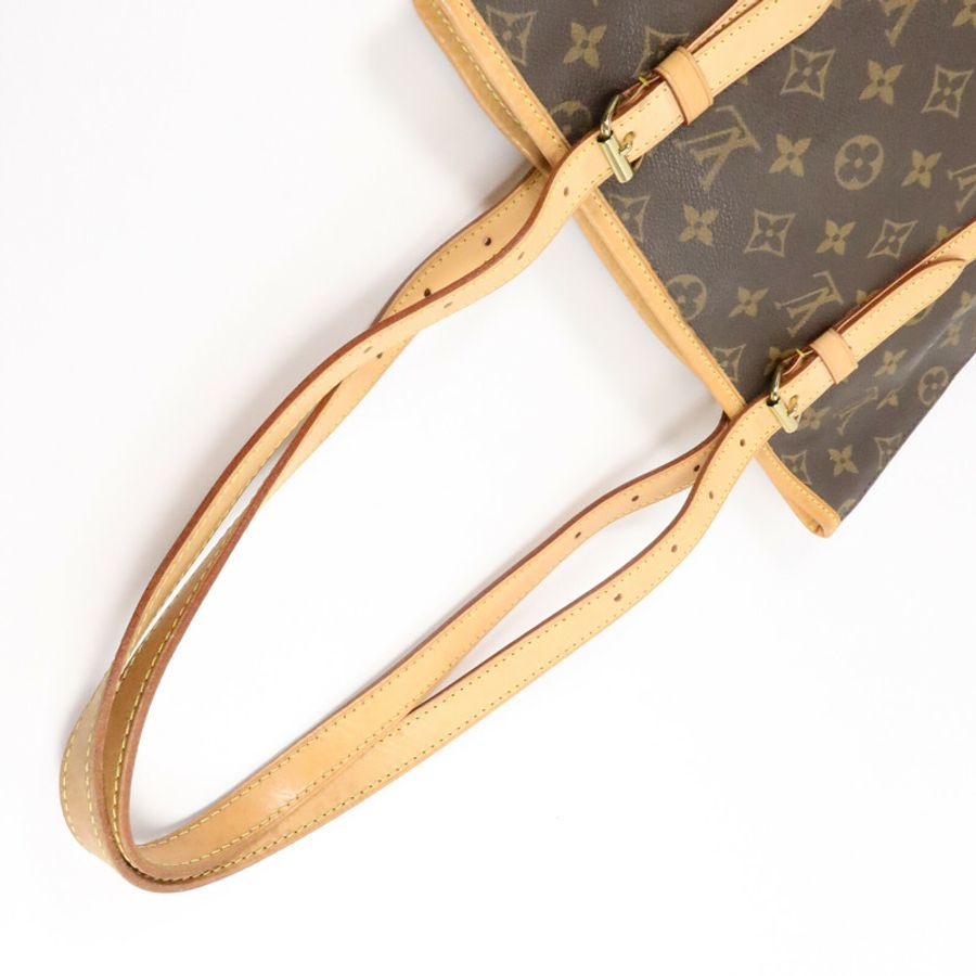 LOUIS VUITTON Monogram Bucket GM手挽袋-8