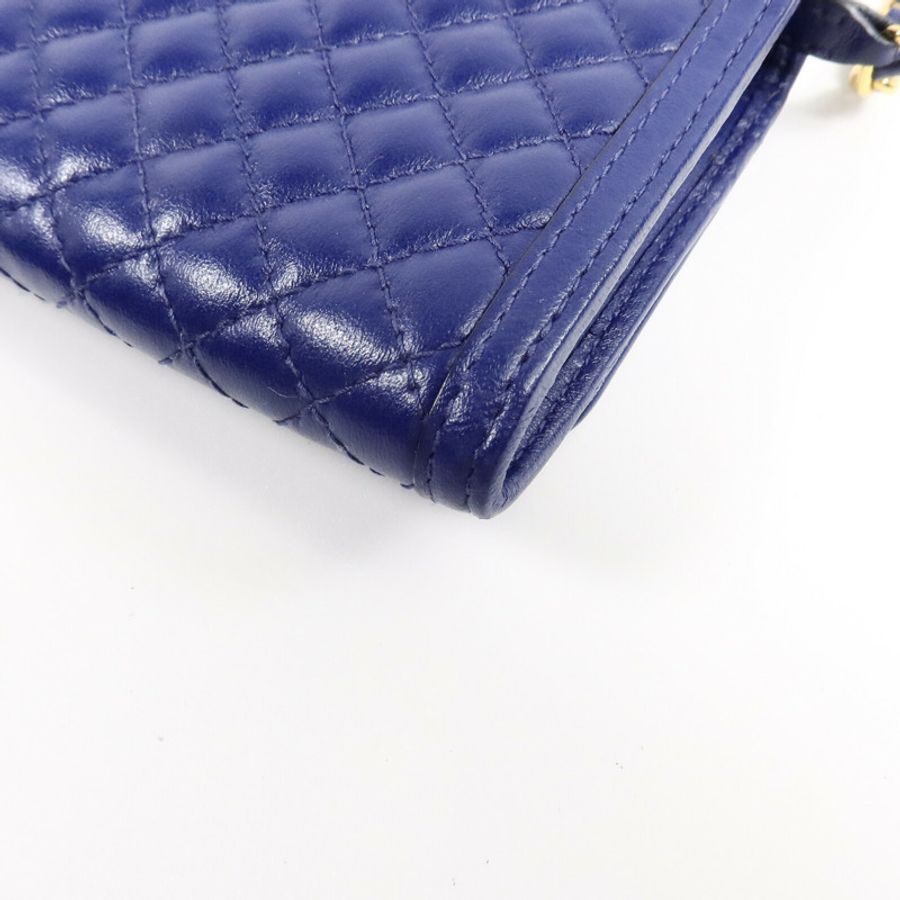 PRADA 牛皮皮革Wallet On Chain鏈帶肩背袋-12