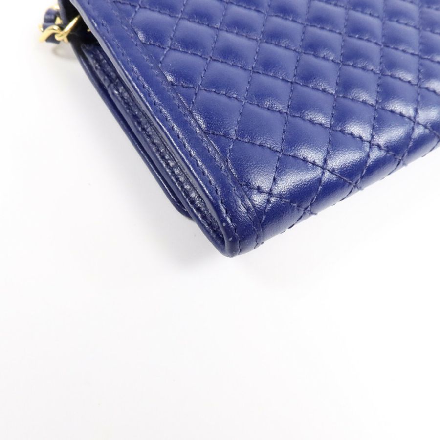 PRADA 牛皮皮革Wallet On Chain鏈帶肩背袋-13