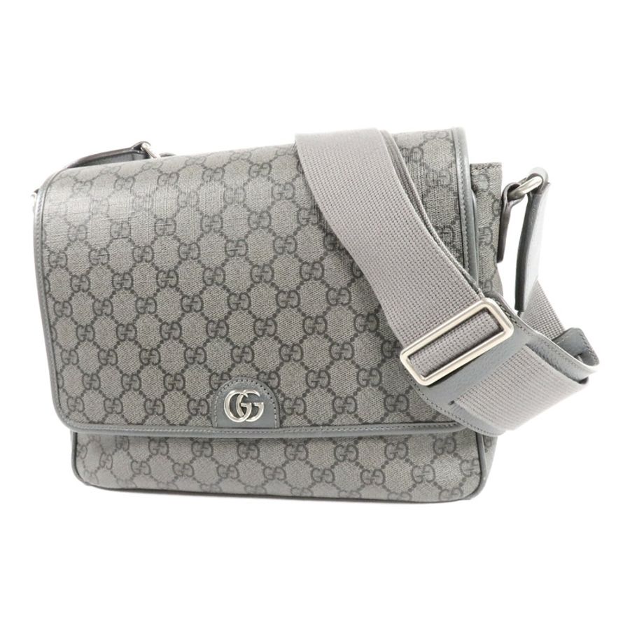GUCCI 塗層帆布Ophidia Messenger肩背袋-2