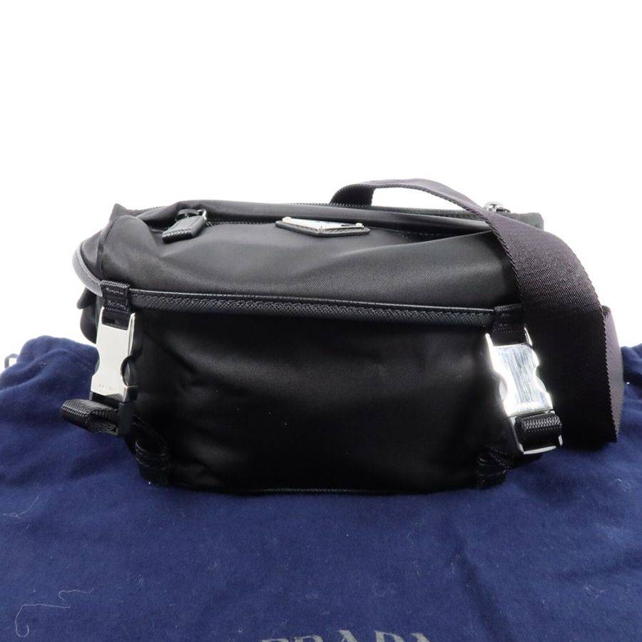 PRADA 尼龍Re-Nyon肩背袋-7
