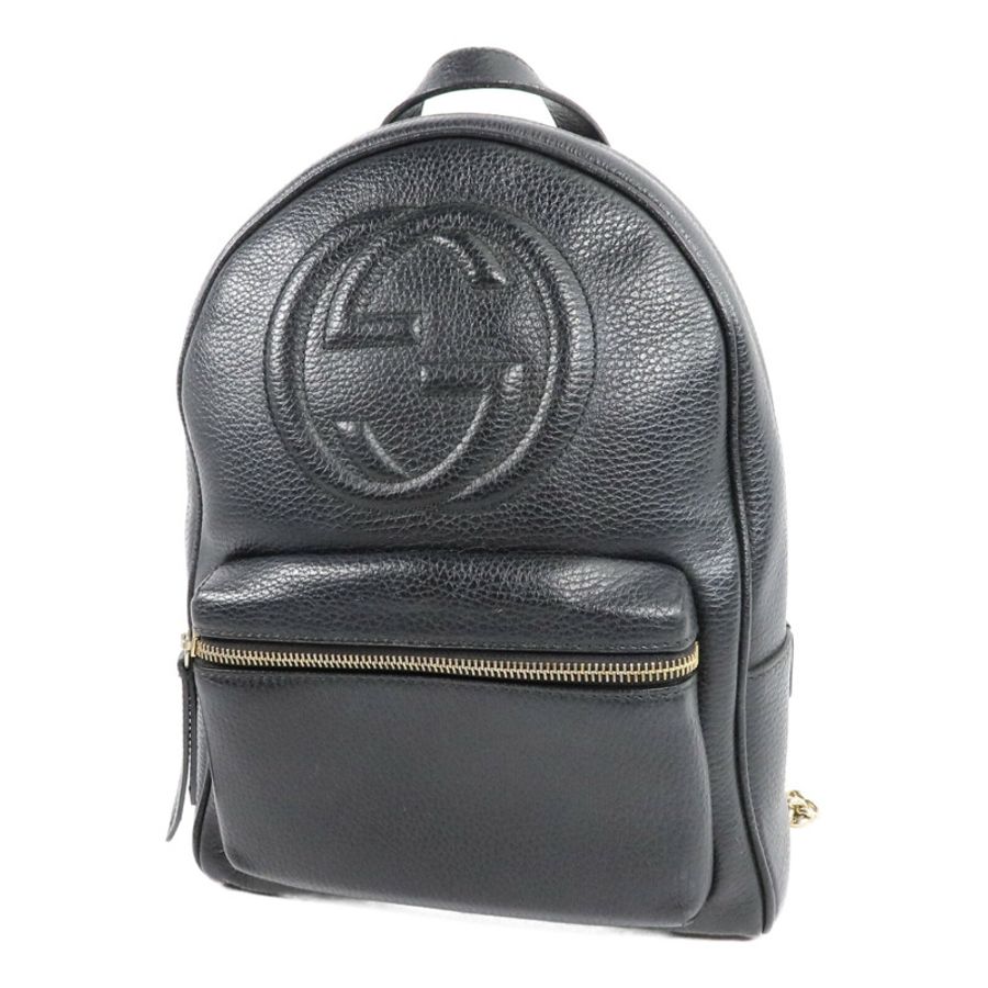 GUCCI 牛皮皮革Soho Backpack背包-2