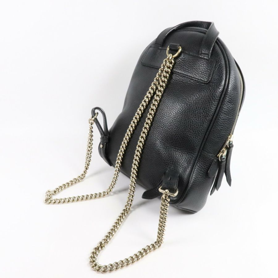 GUCCI 牛皮皮革Soho Backpack背包-8