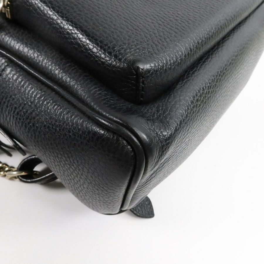 GUCCI 牛皮皮革Soho Backpack背包-10