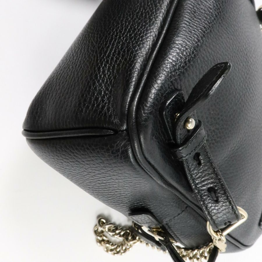 GUCCI 牛皮皮革Soho Backpack背包-11