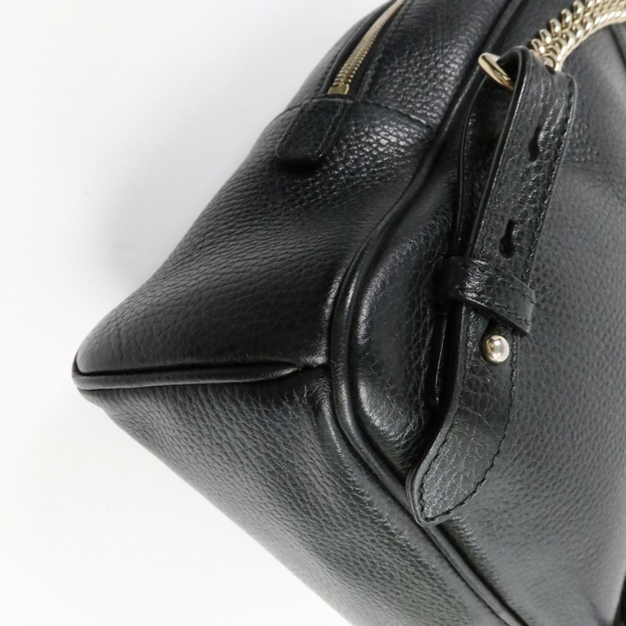 GUCCI 牛皮皮革Soho Backpack背包-12