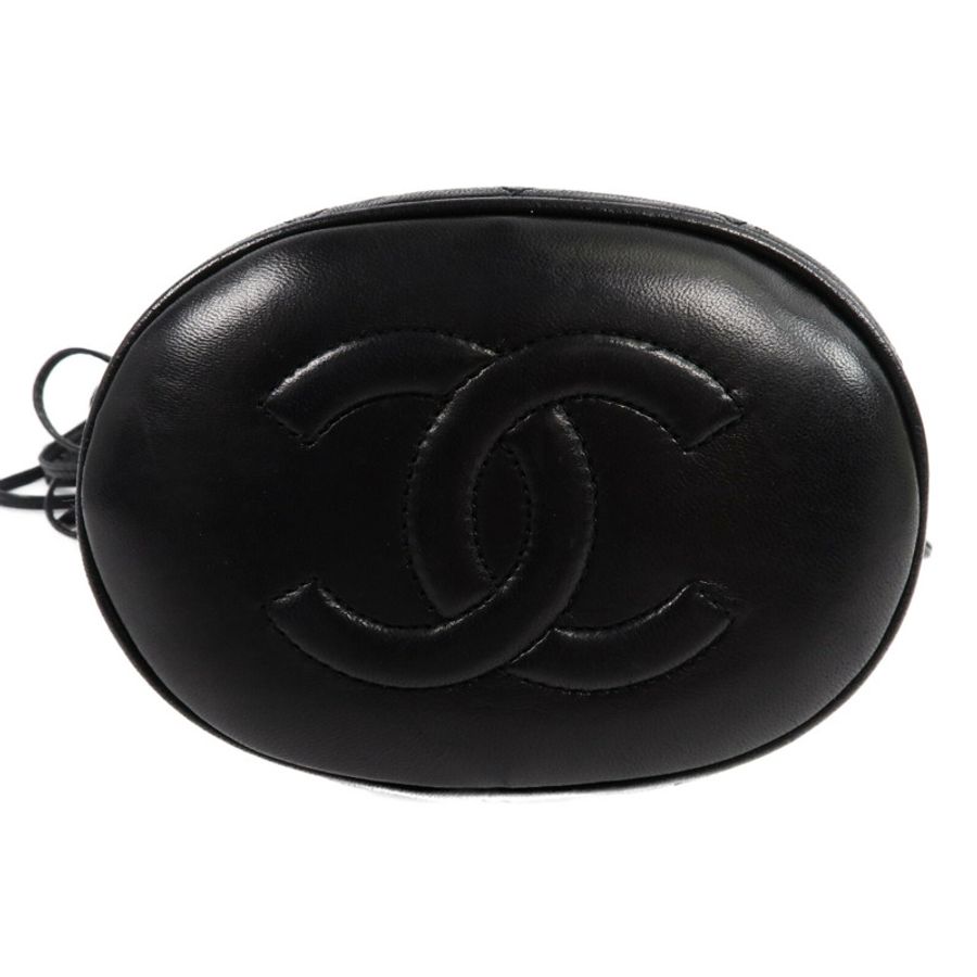 CHANEL 羊皮皮革Vintage Bucket肩背袋-3