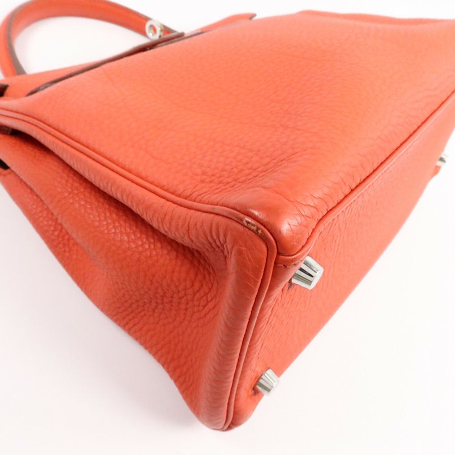 HERMES Togo皮革Kelly 28手挽肩背兩用袋Capucine-10
