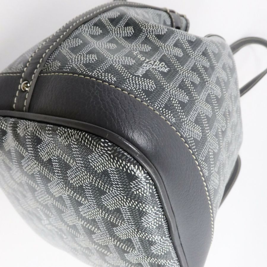 GOYARD 塗層帆布Petit Flot PM Bucket Bag肩背袋-13