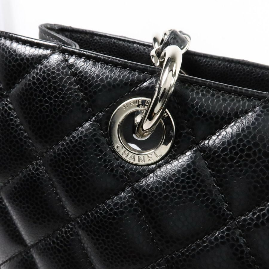 CHANEL GST Grand Shopping Tote Bag鏈帶肩背袋-14