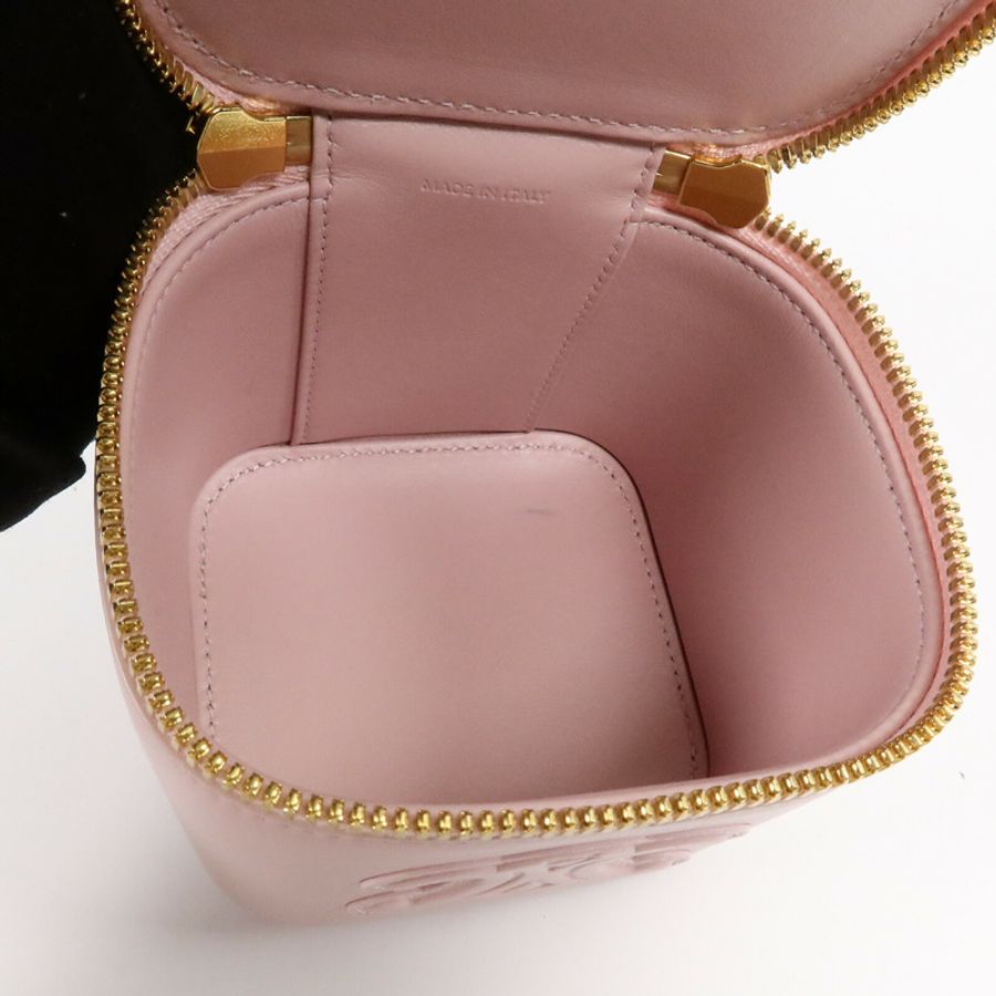 CELINE 牛皮皮革Mini Vanity Case手挽肩背兩用袋-4