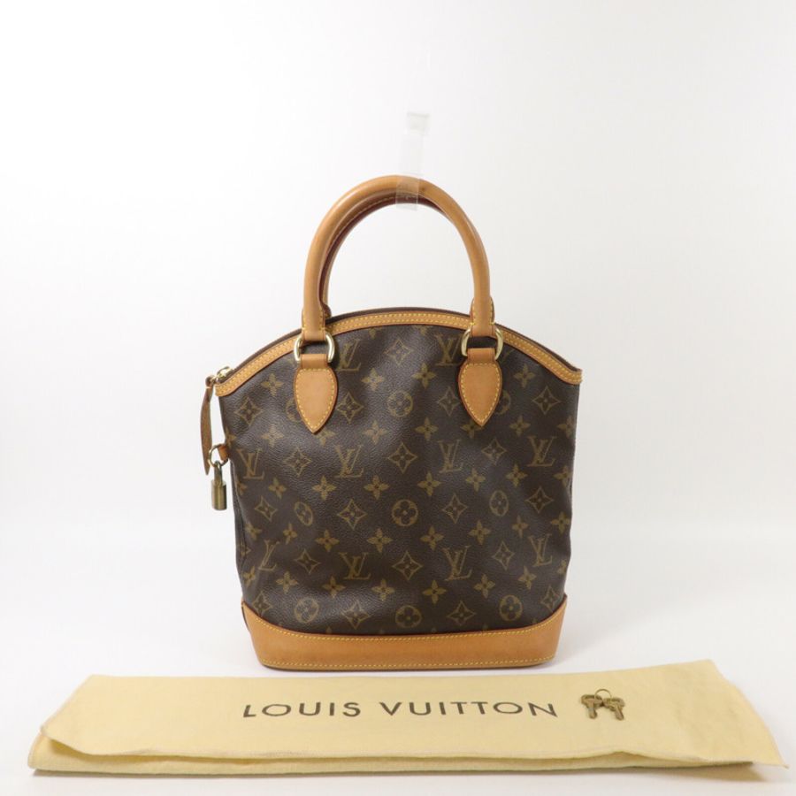 LOUIS VUITTON Monogram Lockit Vertical手挽袋-10