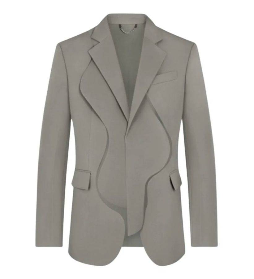 Louis Vuitton sculptural jacket and pants set 西裝 46/40-0