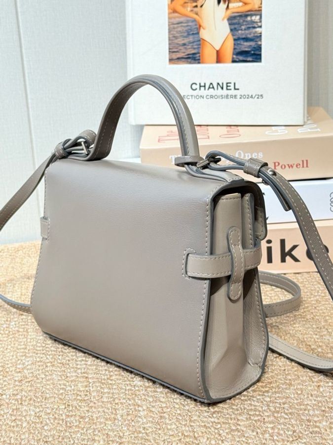 Delvaux 德爾沃 Tempête 柔軟小牛皮 手提單肩斜挎包-5