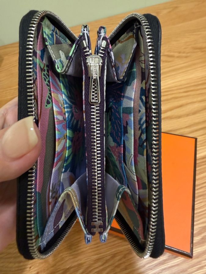 Hermès 熱門款 絲巾短夾-1