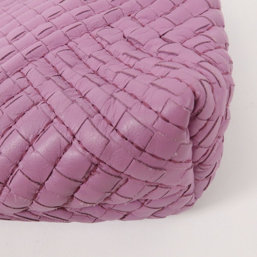 BOTTEGA VENETA 牛皮皮革Shoulder Bag鏈帶肩背袋-13