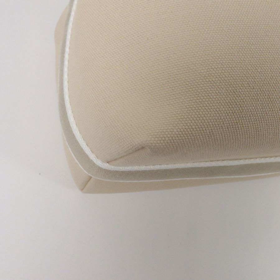 HERMES 帆布Bride-A-Brac Case Large手挽袋Naturel-8