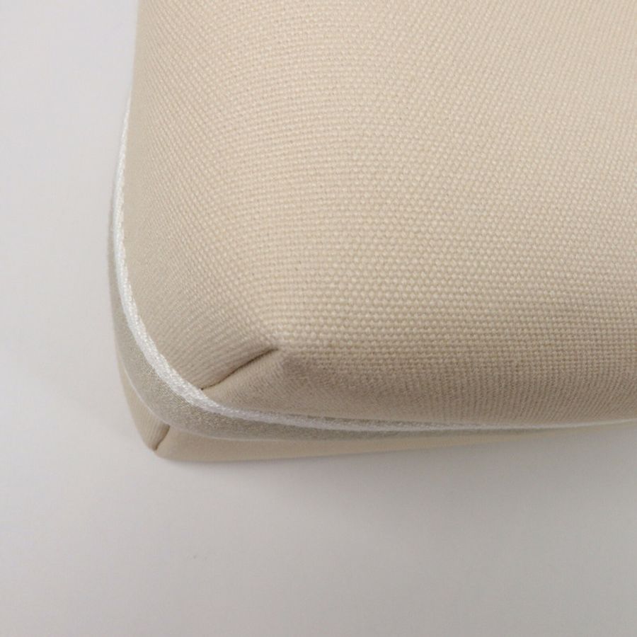HERMES 帆布Bride-A-Brac Case Large手挽袋Naturel-10