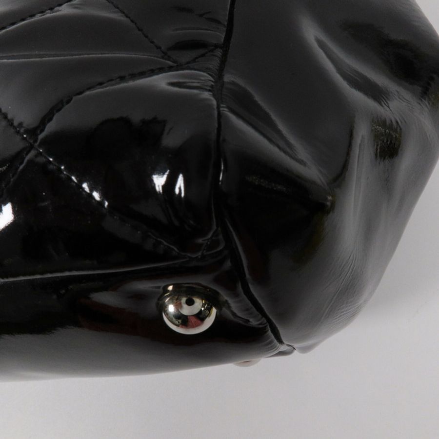 CHANEL 漆皮皮革Shoulder Bag鏈帶肩背袋-12