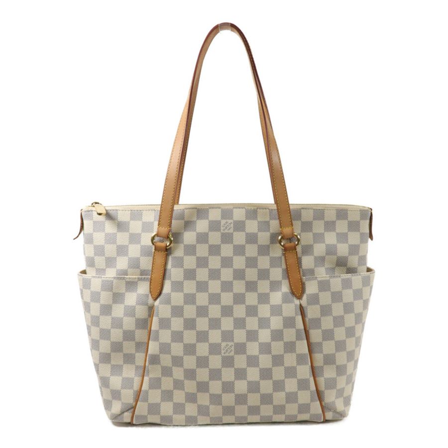 LOUIS VUITTON Damier Azur Totally MM肩背袋-1